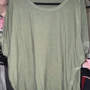 Casual Green Women's Top